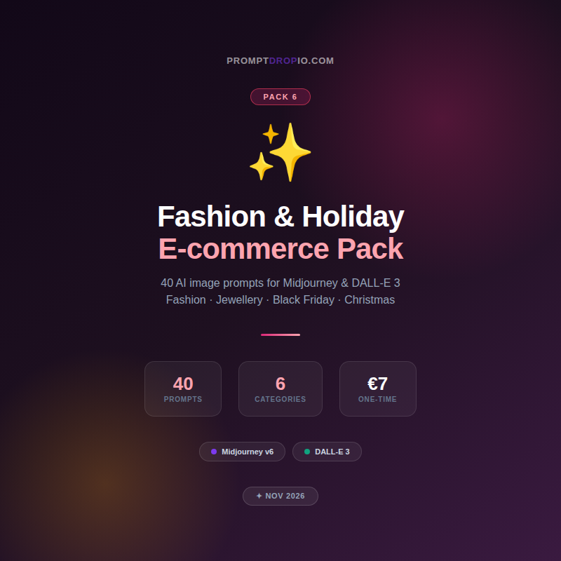 Fashion & Holiday E-commerce Pack